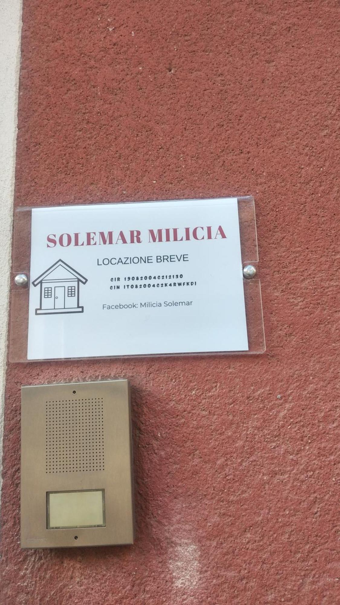 Вілла Solemar Milicia Альтавілла-Мілічія Екстер'єр фото